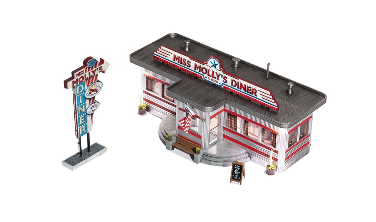 Miss Molly's Diner - HO Scale