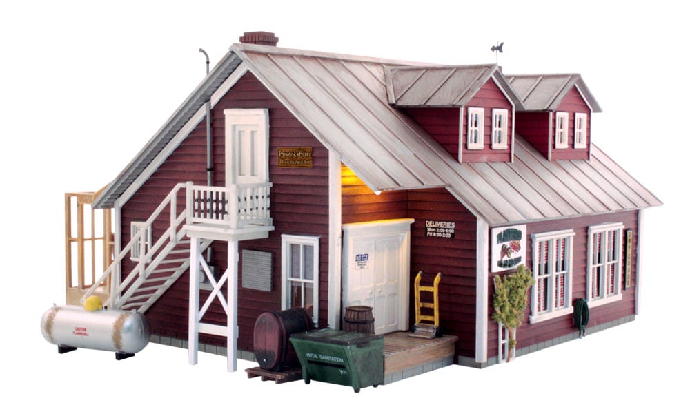 Country Store Expansion - O Scale - Business is booming on your layout with the Country Store Expansion