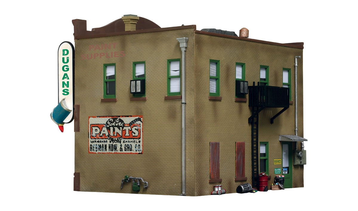 Dugan's Paint Store - O Scale - Color your layout's world with Dugan's Paint Store