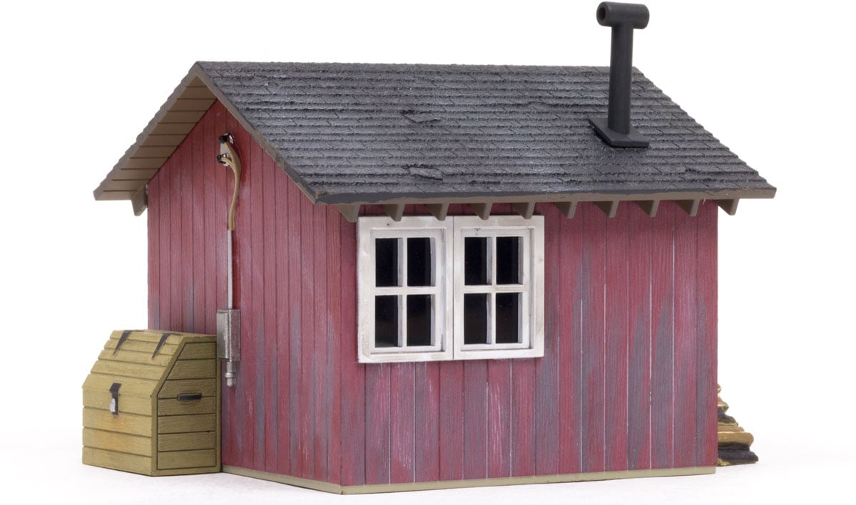 Work Shed - O Scale - The original 'man cave' was a work shed just like this one