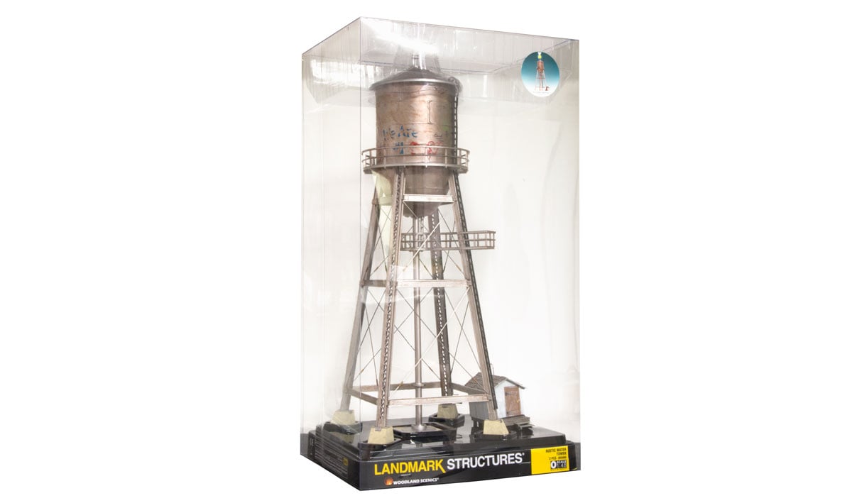 Rustic Water Tower - O Scale - Clean water is a natural resource that is vital to everyday life