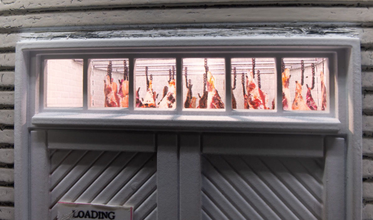 Carver's Butcher Shoppe - O Scale - Every town has a local butcher to supply the finest cuts around, and O Scale Carver's Butcher Shoppe only offers the best