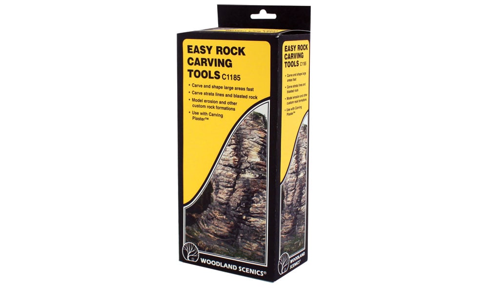 Easy Rock Carving Tools - Use the Easy Rock Carving Tools with Carving Plaster to carve custom rock formations
