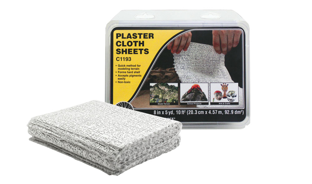 Plaster Cloth Sheets - 30 sheets/pkg - 8 in x 12 in, 20 ft2(20