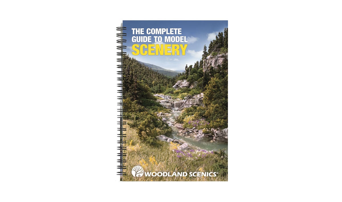 The Complete Guide to Model Scenery - This manual is 200+ pages with full-color photos and illustrations, product information and step-by-step methods, as well as tips and techniques you will need to model realistic scenery