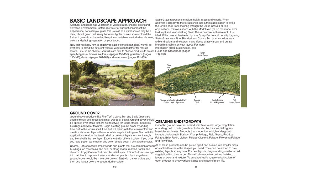 over 200pp, full colour Woodland Scenics The Complete Guide to Model Scenery 