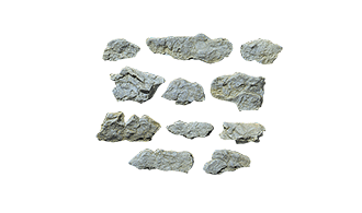 stampo per realizzare rocce come in foto WOODLAND SCENICS C1236 Rock Mold 