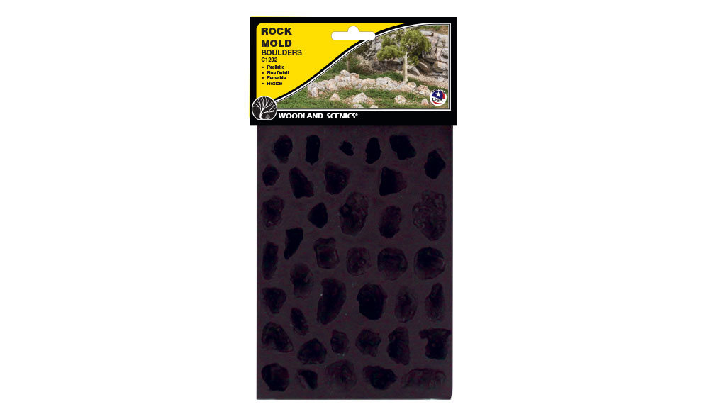 Boulders Rock Mold - Make big rocks used at quarry sites, mining operations, road cuts and more