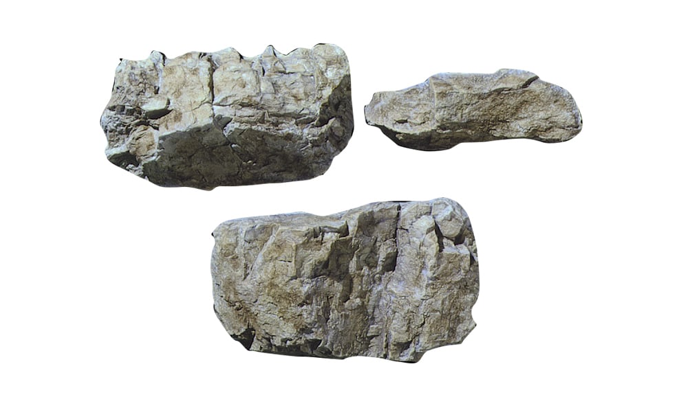 Random Rock Mold - Make rocks for anywhere on your layout
