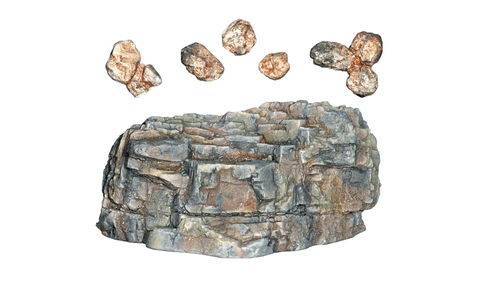 Classic Rock Mold - Make rocks for riverbanks, road embankments or anywhere you want an outcropping of large rocks