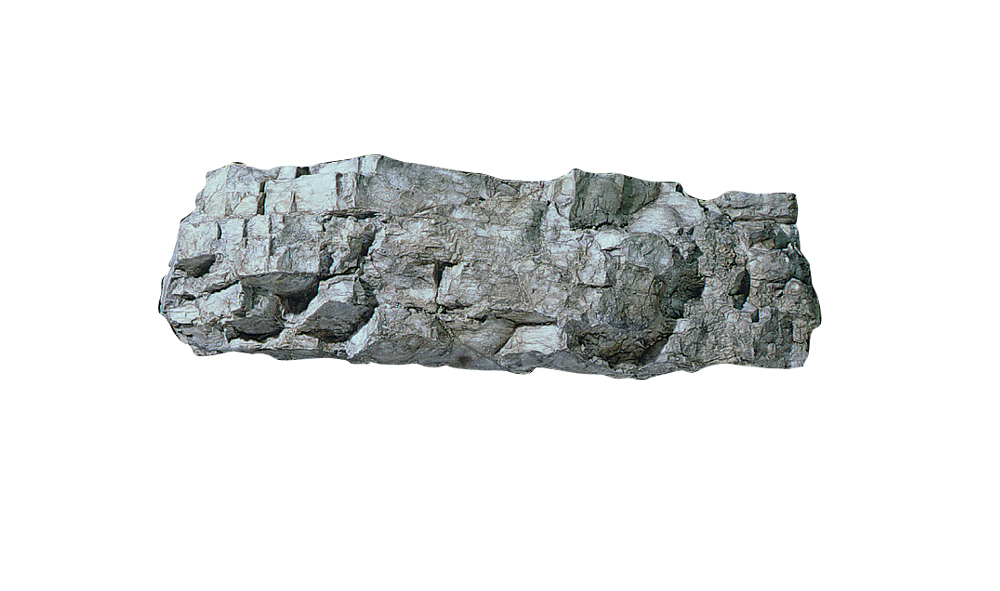 Facet Rock Mold - Make rocks anywhere you want rocks with deep cuts, such as embankments, canyon walls, ditches and more