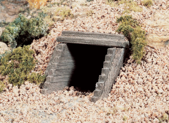 Timber Culvert - HO Scale