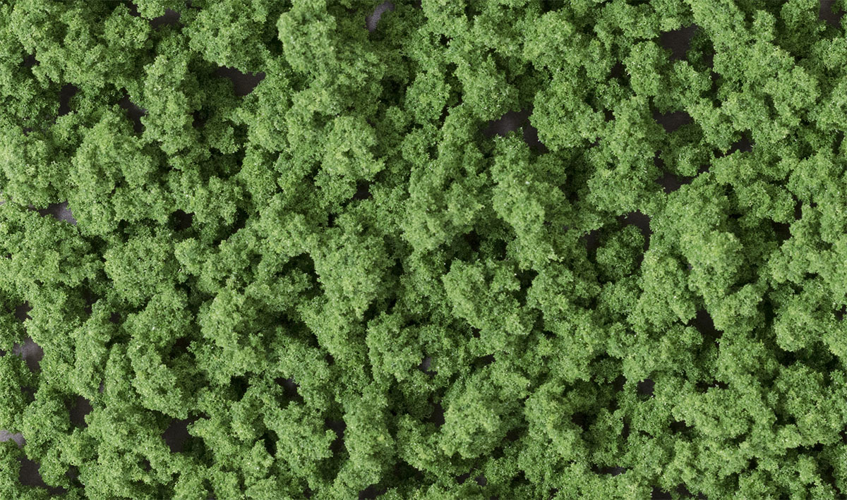 Feuillage Vert Olive Woodland Scenics - Matériau De Verdissement Pour Maquettes Et Dioramas