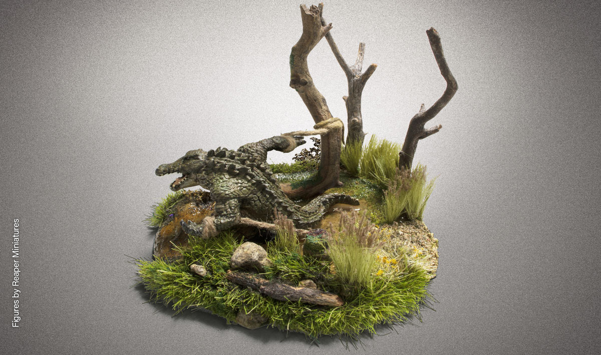 thumbnail image 2 of Gale Force 9 Dark Green Static Grass – Perfect For Miniature Terrain & Hobby Scenics 2 of 13