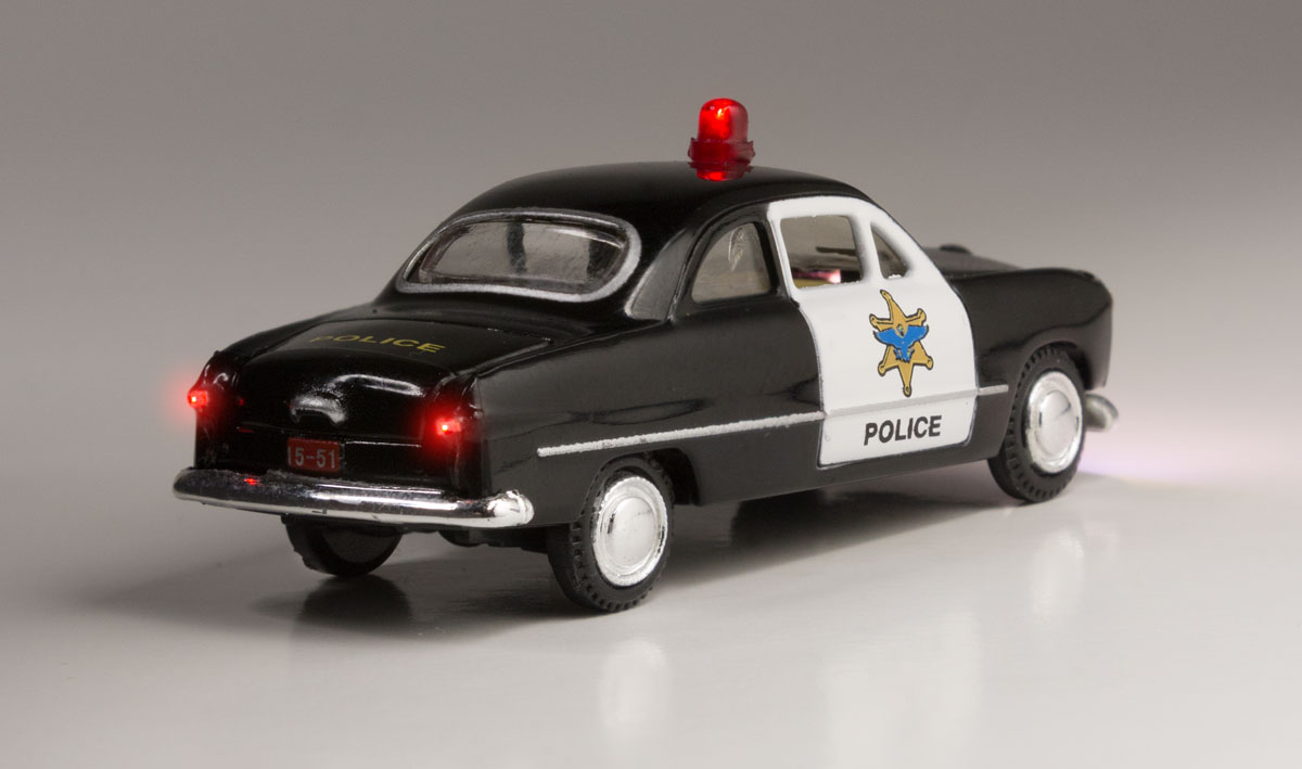 Woodland Scenics JP5593 HO Scale Police Car