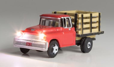 Woodland Scenics Just Plug Police Car - N Scale Model Accessory