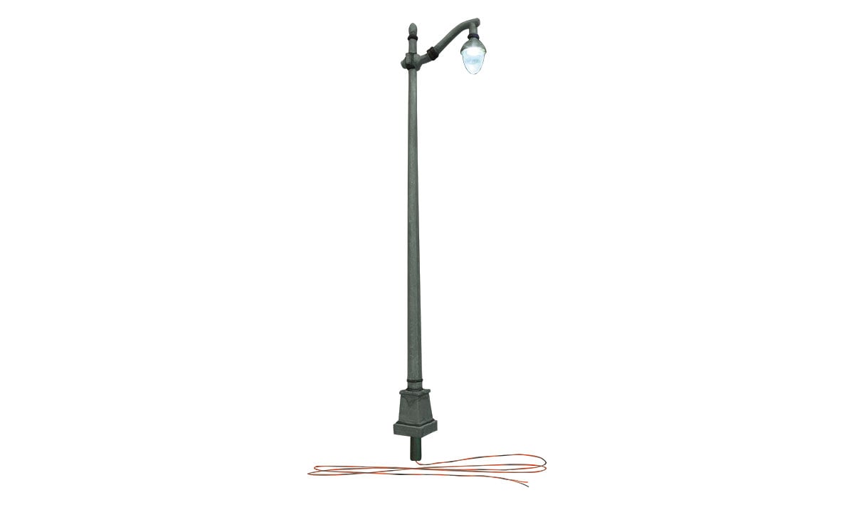 Arched Cast Iron Street Lights - O Scale - Use to light city streets, sidewalks, downtown areas, parks, bridges and more