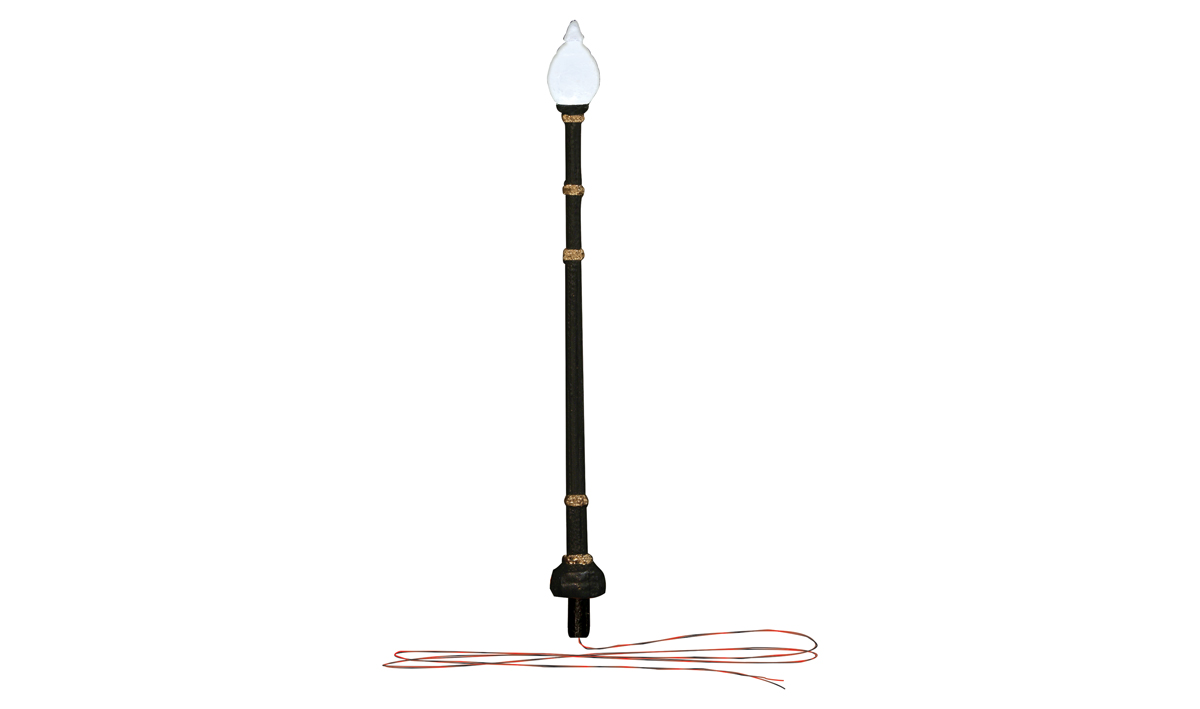 10 pcs O gauge Model Lampposts 12V Metal Street lights Higer Lamps #R34-O 