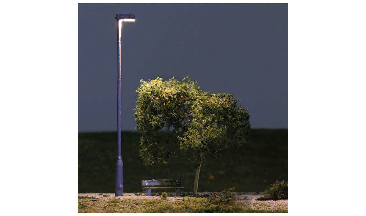 Woodland Scenics N Scale Lamp Post Street Lights (3) | JP5641 Model Railroad Lighting