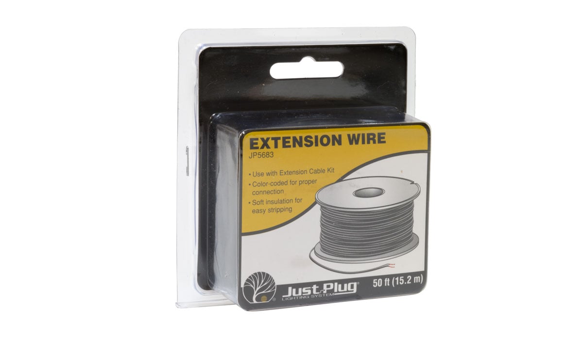 Extension Wire - Extension Wire is Just Plug-compatible and has soft insulation for easy stripping