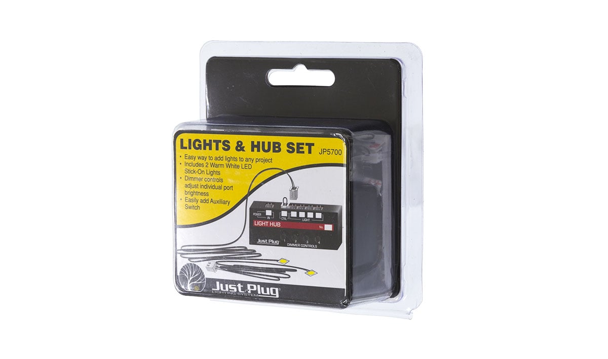 Lights & Hub Set - All you need is power! This is the quickest and easiest way to add lights to any project
