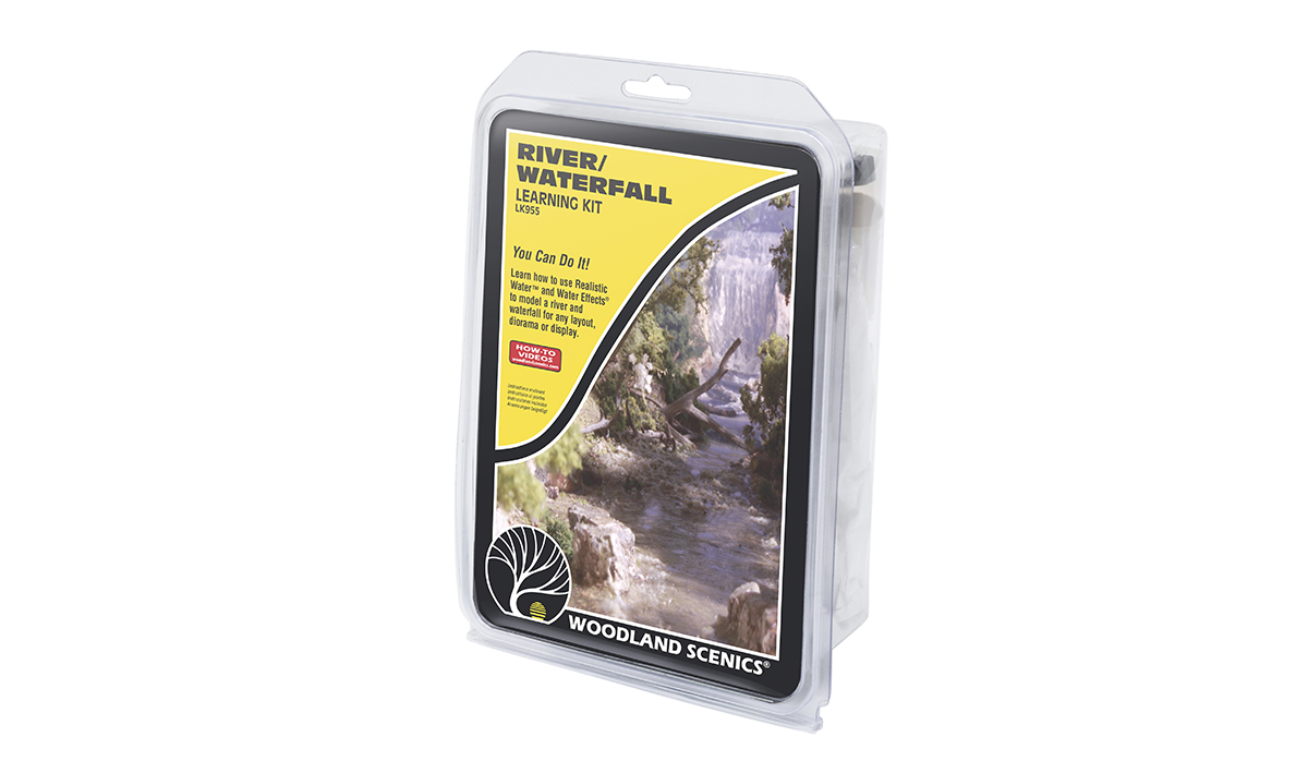 River/Waterfall Learning Kit - Learn to create the illusion of water depth, make a river and a waterfall
