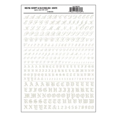 Benton & Windsor 3/16” 1/4” 1/8” 3/32 Details about   Woodland Scenics Dry Transfer Decal DT502 