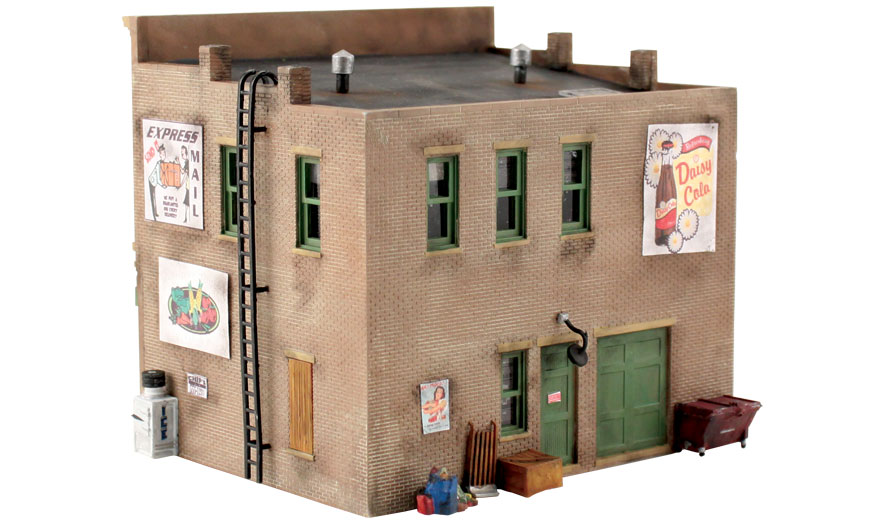 Fresh Market - HO Scale Kit - Model the local flavor of a bustling downtown layout