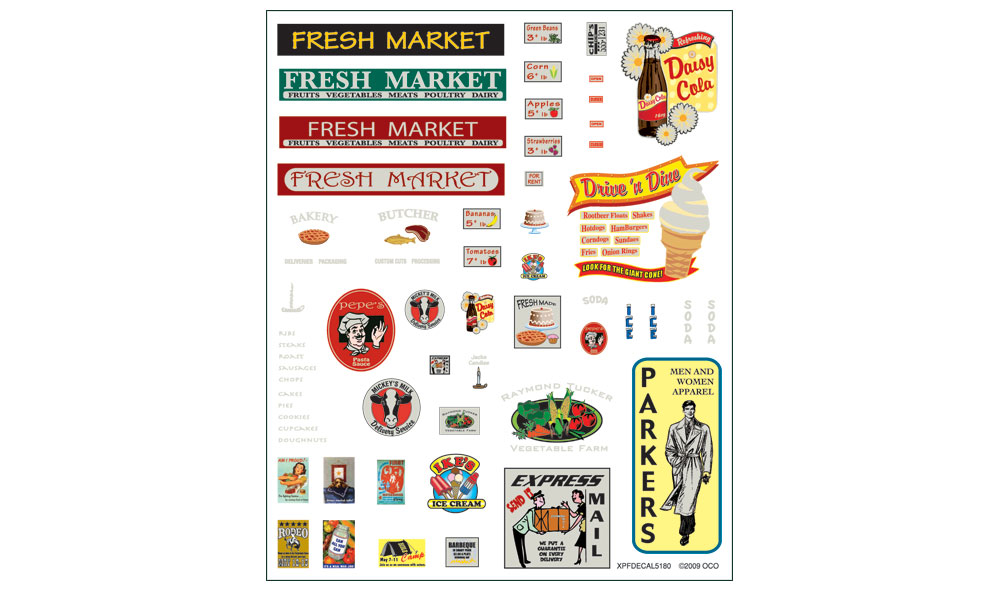 Fresh Market - HO Scale Kit