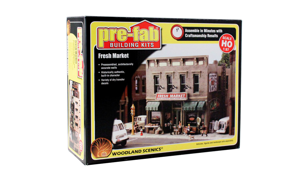 Fresh Market - HO Scale Kit