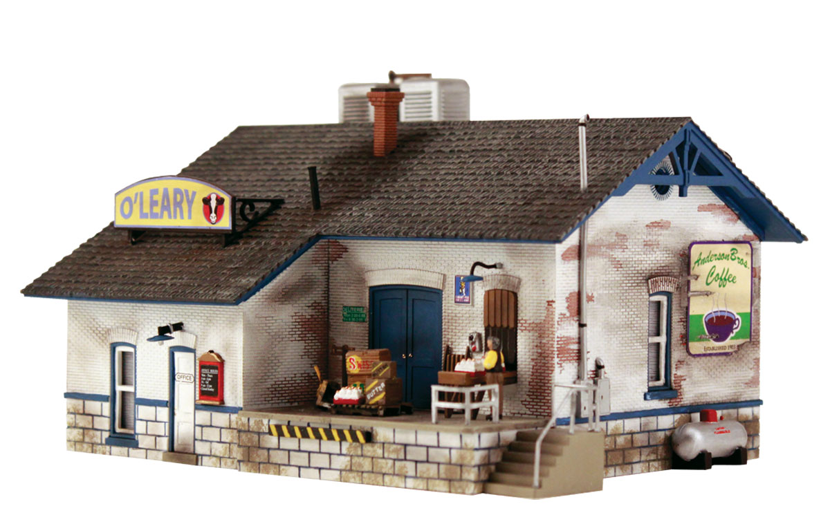 O'Leary Dairy Distribution - HO Scale Kit - Model the focal point of your layout's early morning activity