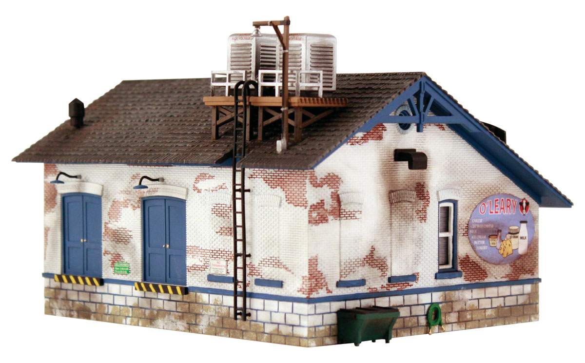 O'Leary Dairy Distribution - HO Scale Kit - Model the focal point of your layout's early morning activity
