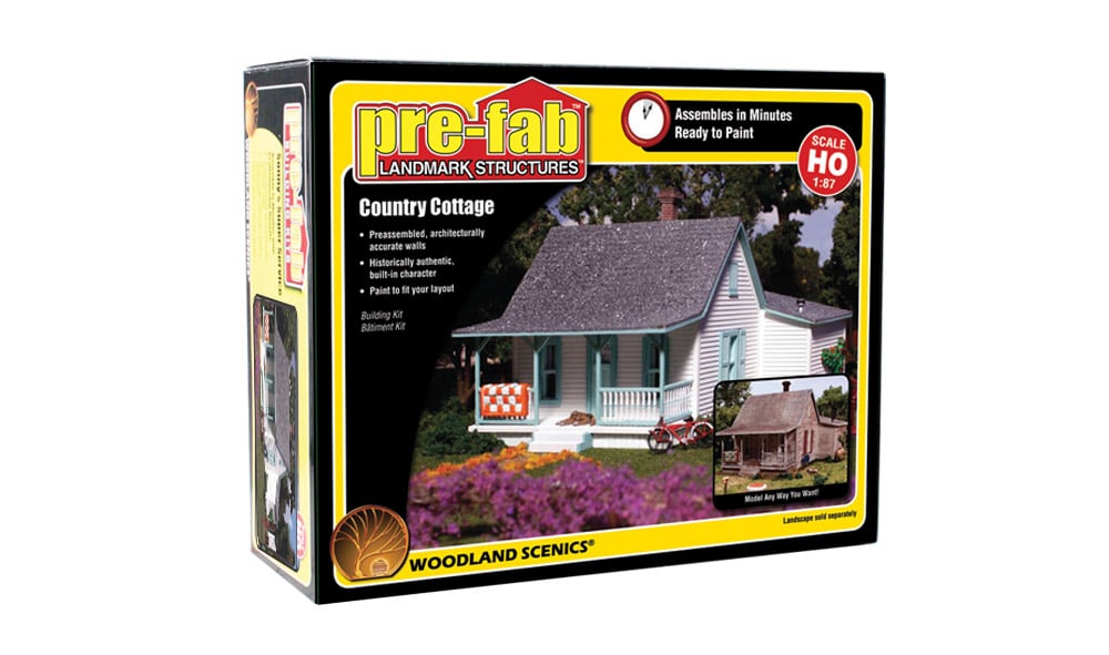 Country Cottage - HO Scale Kit