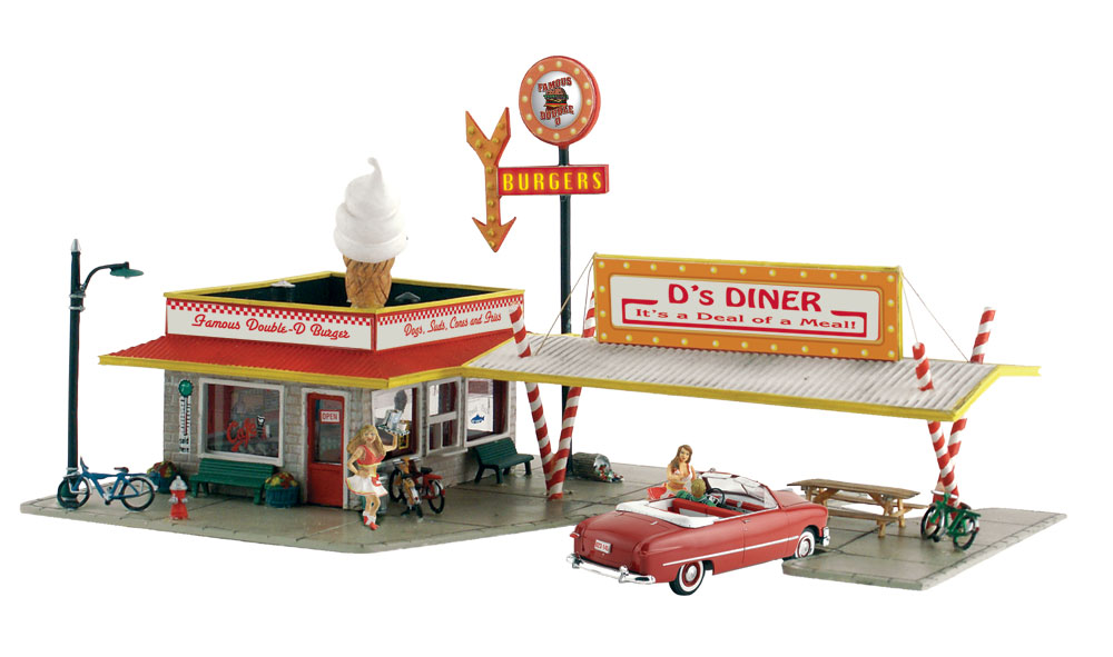 Bee Fine Scale Models Interior Kit For IHC SS CS Streamlined Diner - HO Scale