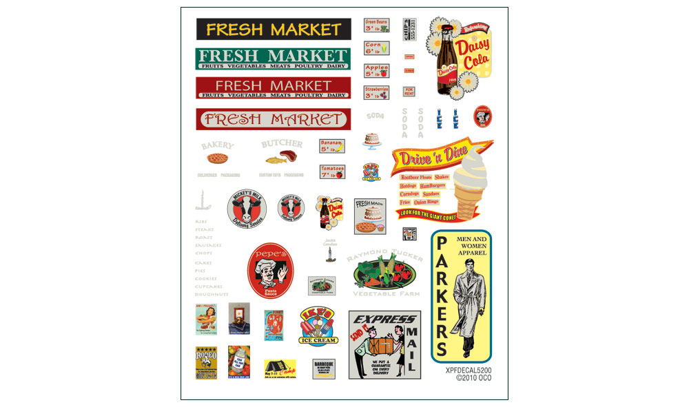 Fresh Market - N Scale Kit