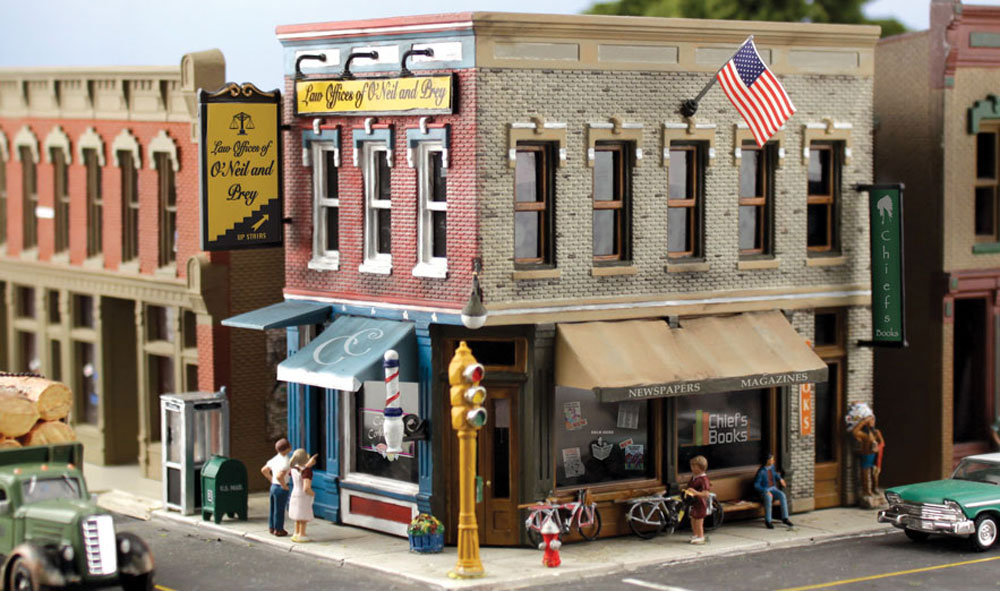 Main Street Mercantile - N Scale Kit - N Scale - Woodland ...