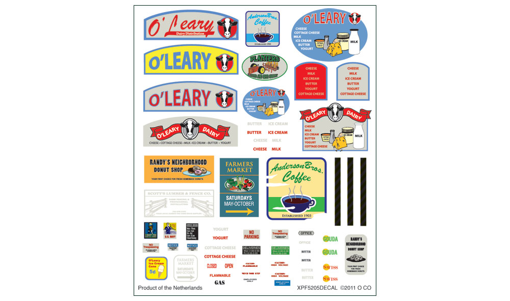 O'Leary Dairy Distribution - N Scale Kit