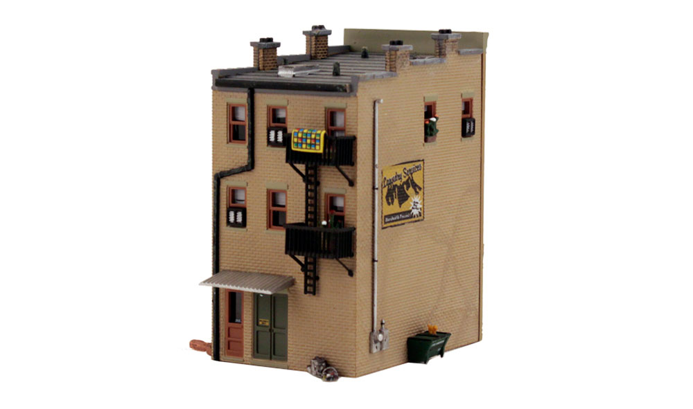 J.W. Cobbler - N Scale Kit - The partially pre-assembled walls, positive alignment system and prefinished edges make kit assembly quick, easy and accurate