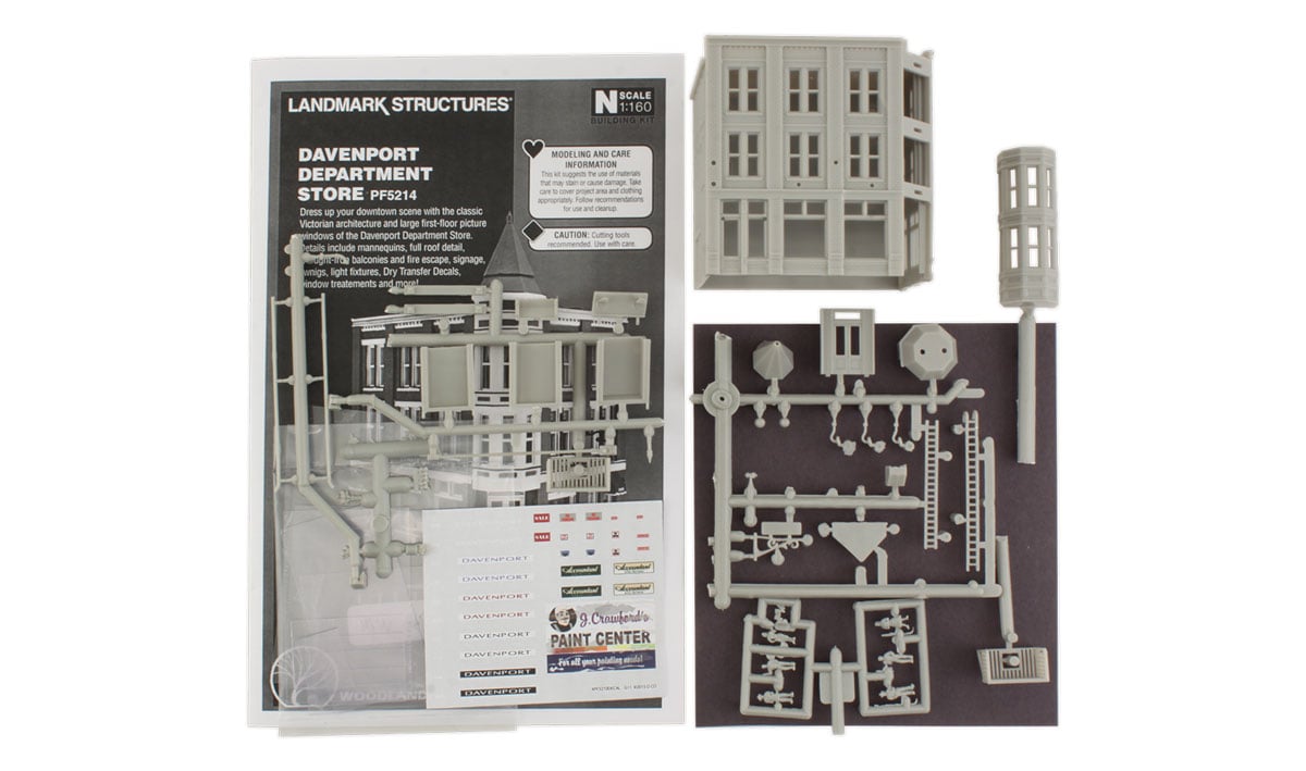 Davenport Department Store - N Scale Kit