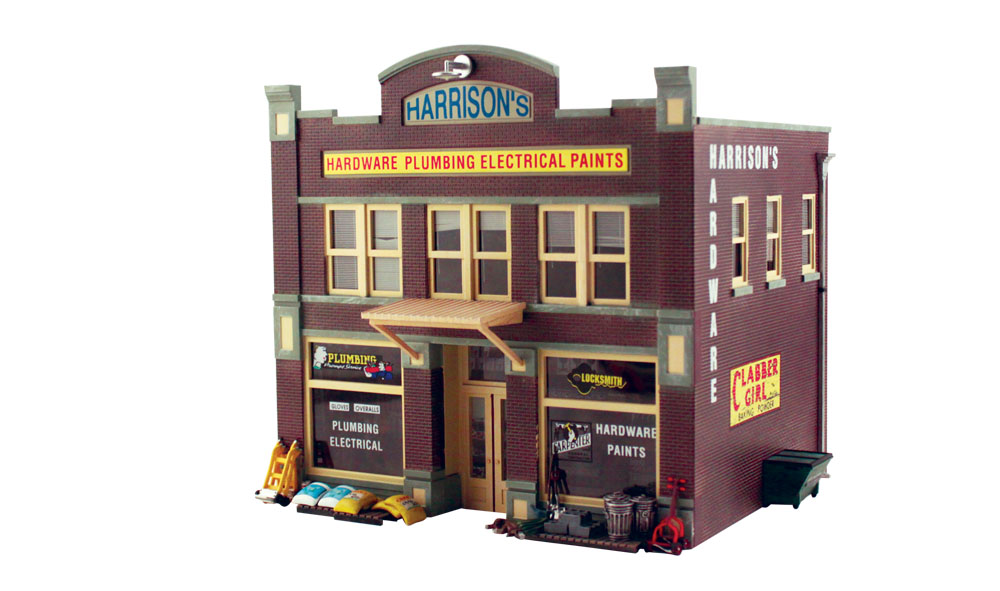 Harrison's Hardware - O Scale Kit - Harrison's Hardware carries everything your layout needs to keep a home or workshop running in tip-top shape