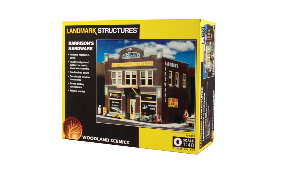 Harrison's Hardware - O Scale Kit - Harrison's Hardware carries everything your layout needs to keep a home or workshop running in tip-top shape