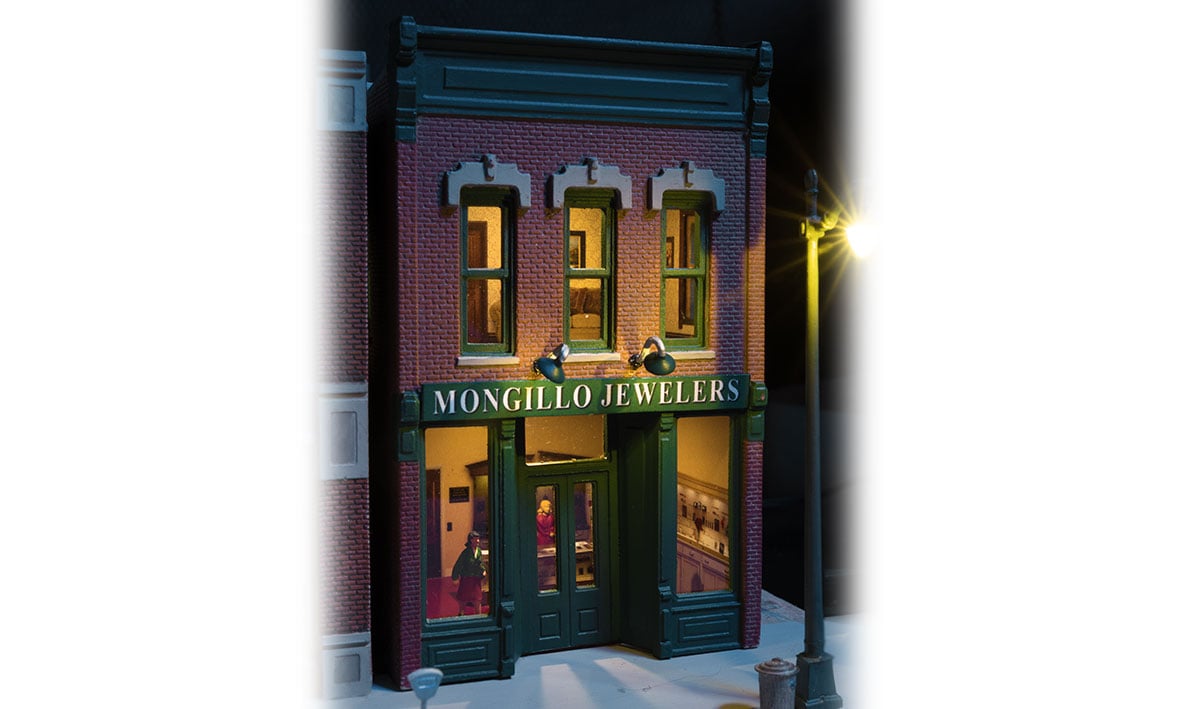 Mongillo Jewelers - HO Scale - Website order only

Roomette Kits are a great way to further customize and bring select DPM structures to life