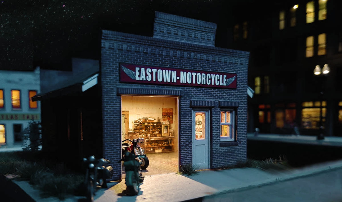 Eastown Cycle - HO Scale - Website order only

Roomette Kits are a great way to further customize and bring select DPM structures to life