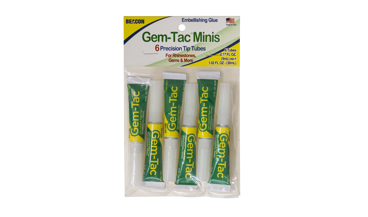 Gem-Tac™ Glue (6-Pack) - Gem-Tac is the ideal adhesive to attach Roomettes interiors to DPM structures