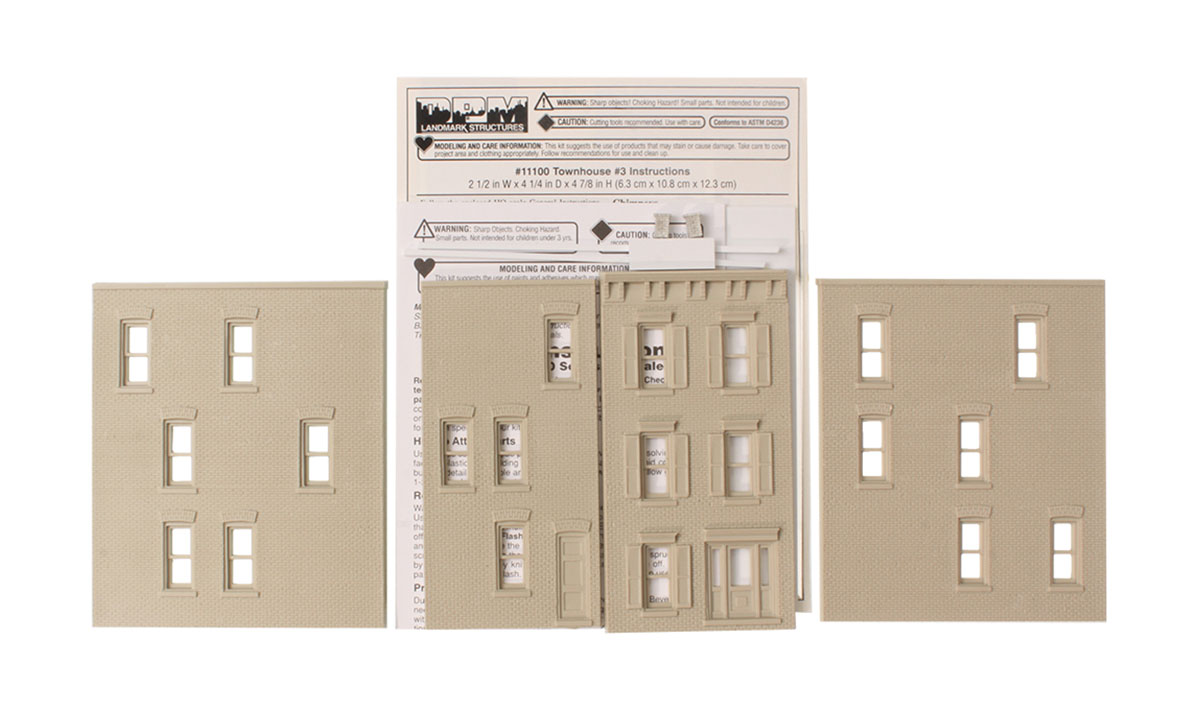 Banfield Street #3 Combo - HO Scale - Website order only

Save over purchasing separately when you get Combos, complete with both DPM building kits and their corresponding Roomettes