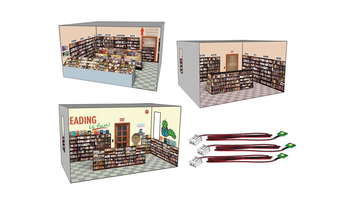 The Bookworm Combo - HO Scale - Website order only

Save over purchasing separately when you get Combos, complete with both DPM building kits and their corresponding Roomettes