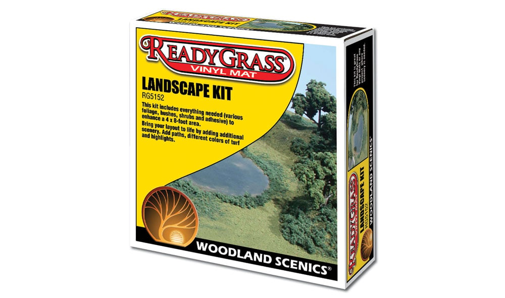 Landscape Kit - This kit includes everything needed (various foliage, bushes, shrubs and adhesive) to enhance a 4' x 8' area