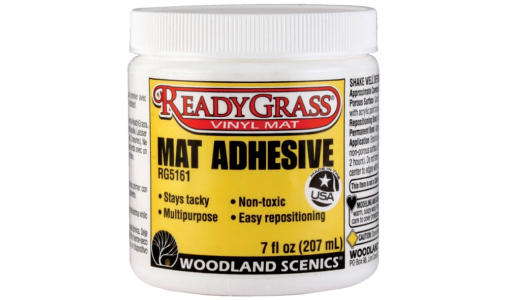 Mat Adhesive - Specially formulated glue that allows for permanent or temporary adhesion of ReadyGrass Vinyl Mats to any surface