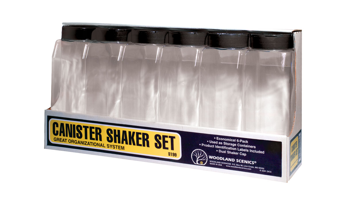 Canister Shaker Set - Set of six 32 oz