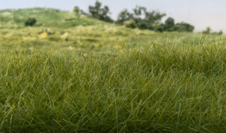 Woodland Scenics 615 Static Grass - Field System -- Light Green 1/16 2mm  Fibers A Scale - Yankee Dabbler